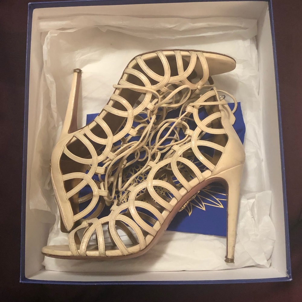 Aquazurra lace up sandal - Picture 2 of 4